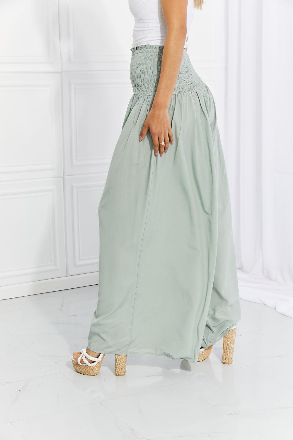 Confidently Beautiful Plus Size Palazzo Pants - MXSTUDIO.COM