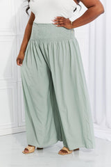 Confidently Beautiful Plus Size Palazzo Pants - MXSTUDIO.COM