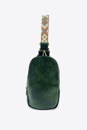 Contemporary Printed Strap Sling Bag - MXSTUDIO.COM