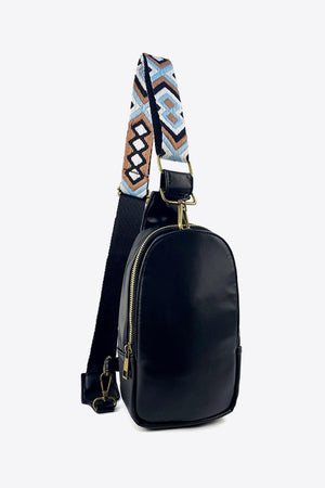 Contemporary Printed Strap Sling Bag - MXSTUDIO.COM