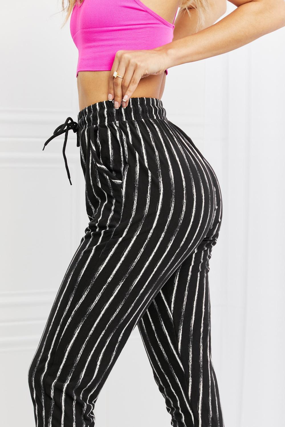 Day-To-Day Comfort Plus Size High Waisted Joggers - MXSTUDIO.COM
