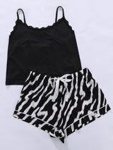 Extremely Cool Plus Size Cami And Shorts Set - MXSTUDIO.COM