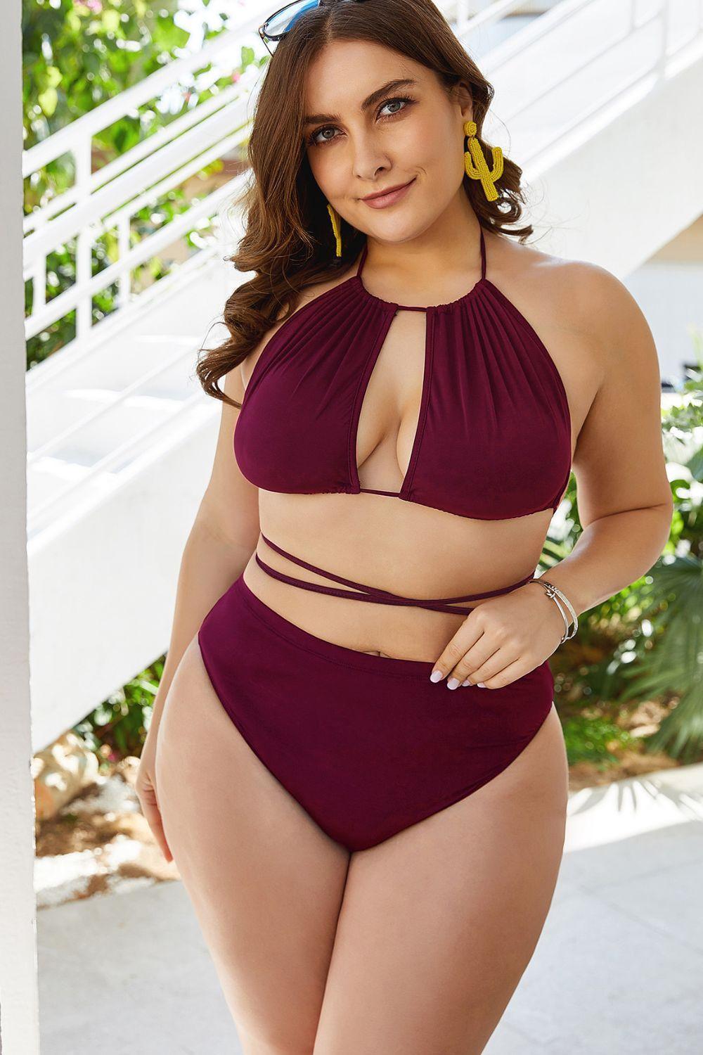 Fit Perfect Plus Size Bikini Set - MXSTUDIO.COM