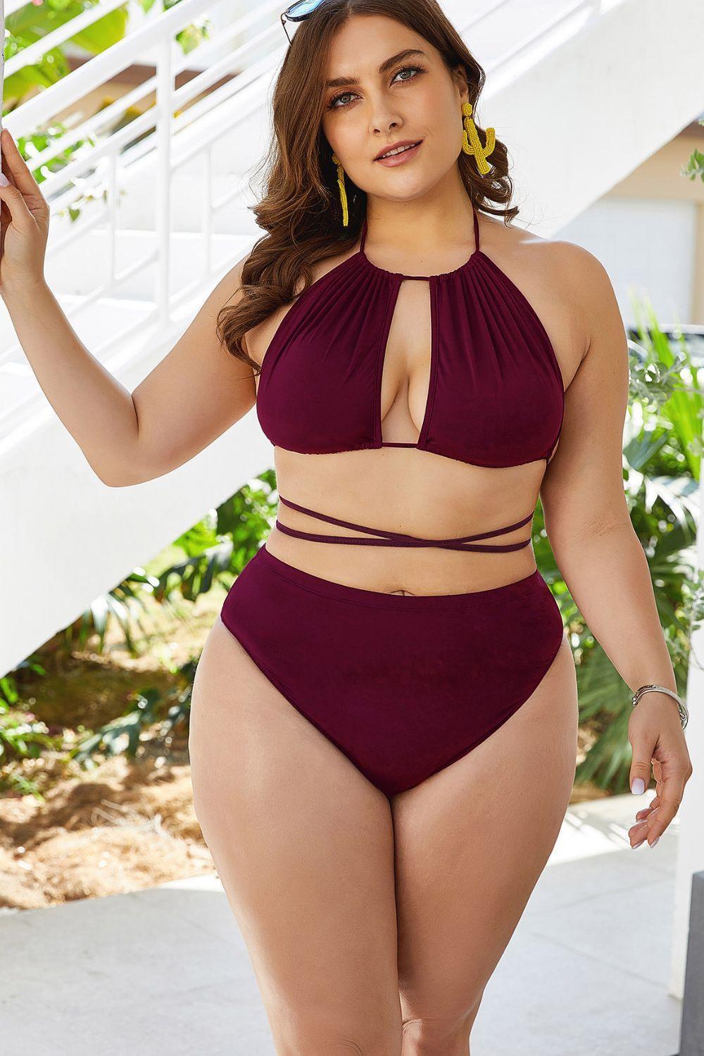 Fit Perfect Plus Size Bikini Set - MXSTUDIO.COM