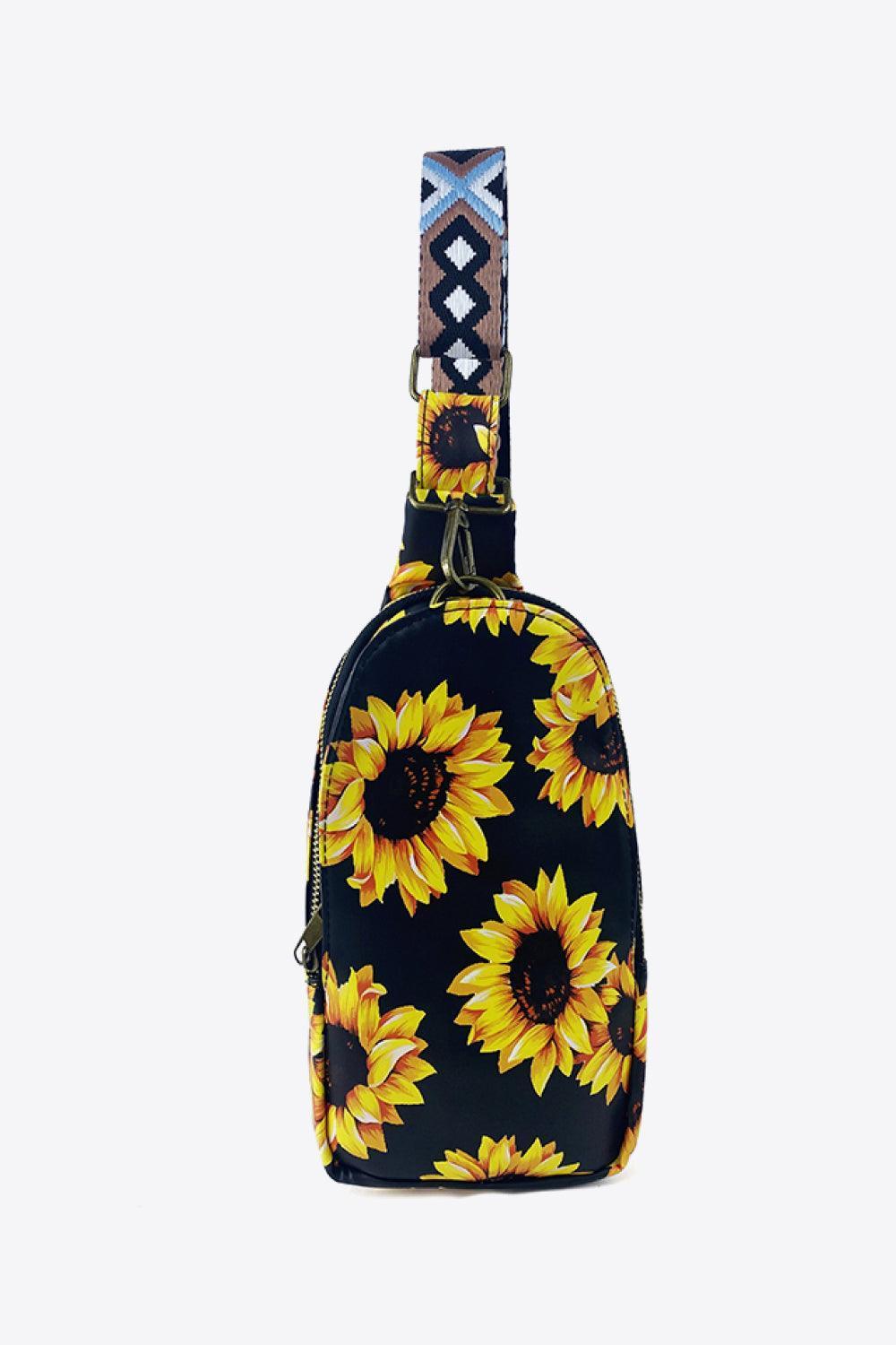 Keep Me Organized Printed PU Leather Sling Bag - MXSTUDIO.COM