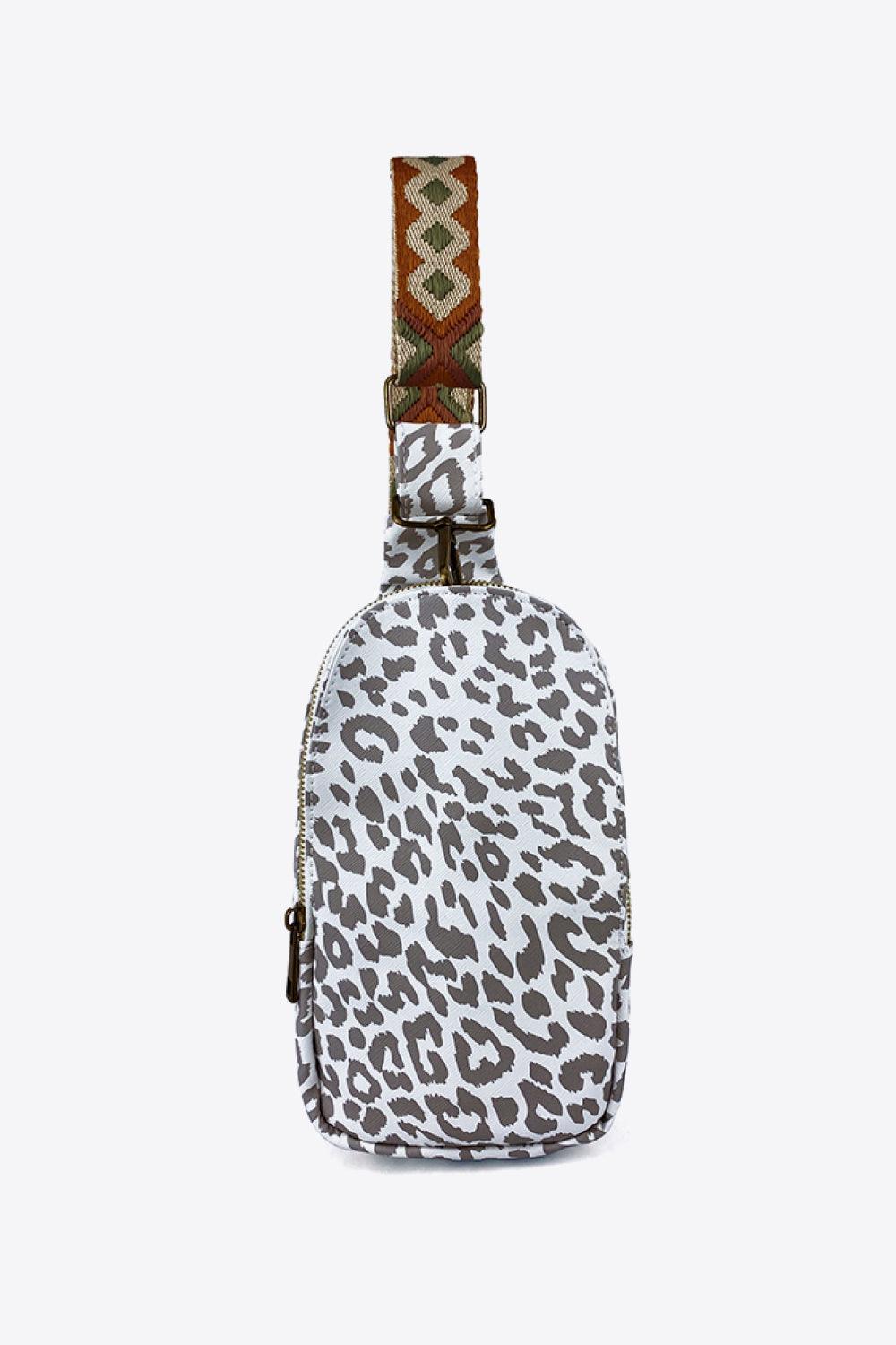 Keep Me Organized Printed PU Leather Sling Bag - MXSTUDIO.COM