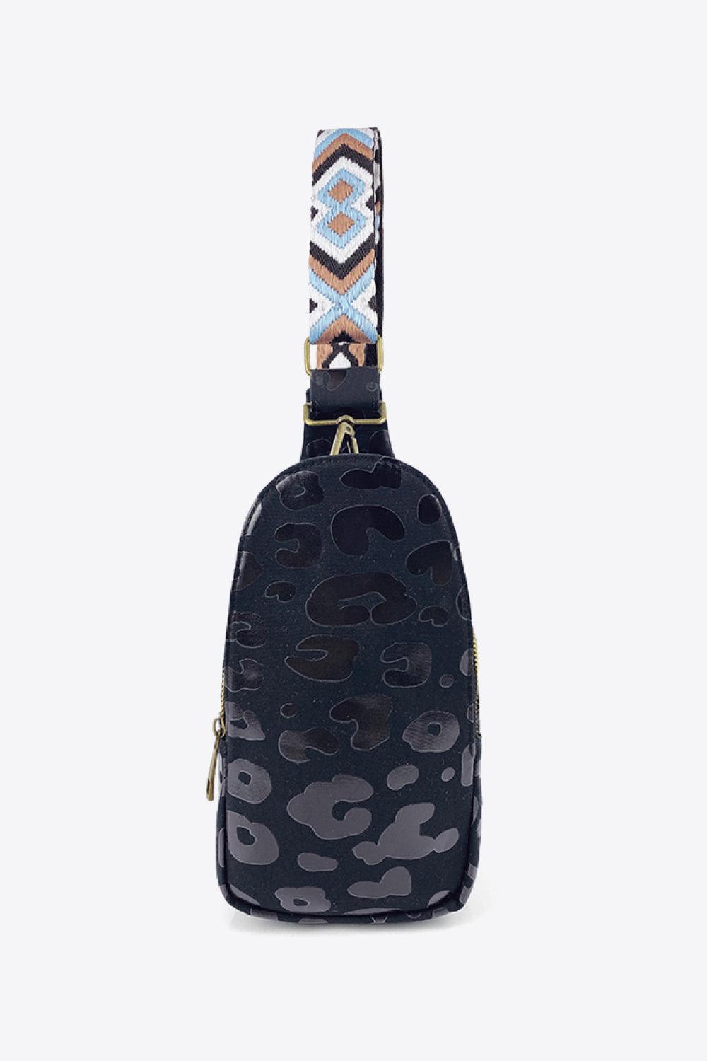 Keep Me Organized Printed PU Leather Sling Bag - MXSTUDIO.COM