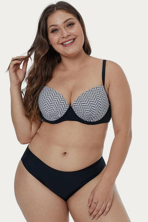 Oceanic Wonder Plus Size Bikini Set - MXSTUDIO.COM