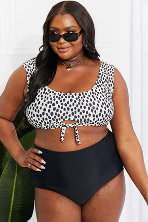 Oozing Appeal Plus Size Two Piece Swimsuit - MXSTUDIO.COM