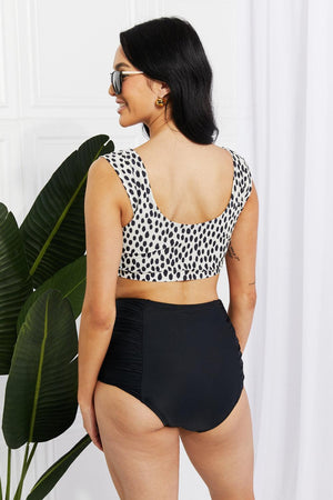 Oozing Appeal Plus Size Two Piece Swimsuit - MXSTUDIO.COM