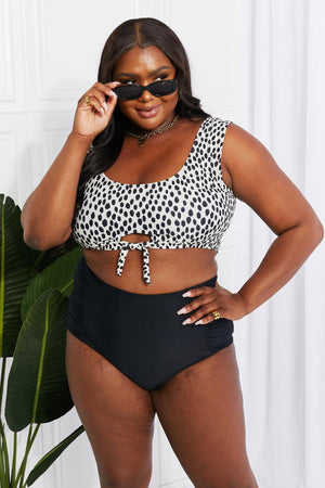 Oozing Appeal Plus Size Two Piece Swimsuit - MXSTUDIO.COM