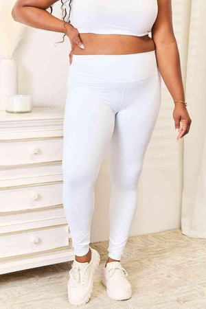 Performance Focus Sports Wide Waistband Leggings - MXSTUDIO.COM