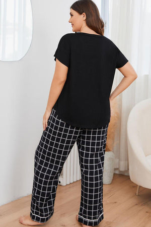 Plus Size Comfort Perfection Loungewear Set - MXSTUDIO.COM