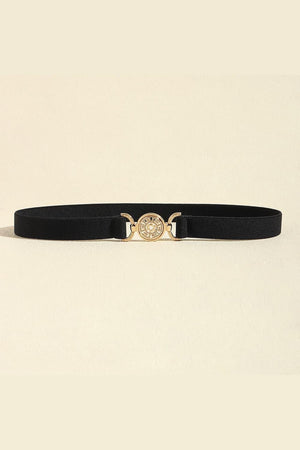 Secure Fit PU Leather Elastic Waist Belt - MXSTUDIO.COM