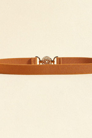 Secure Fit PU Leather Elastic Waist Belt - MXSTUDIO.COM