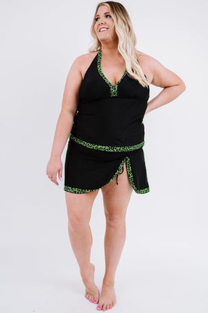 Wild And Beautiful Plus Size Two-Piece Swimsuit - MXSTUDIO.COM