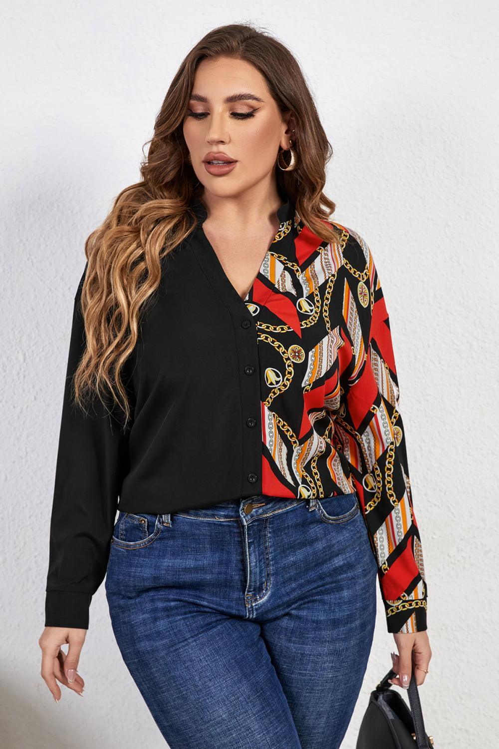 You Are Enough Plus Size Long Sleeve Shirt - MXSTUDIO.COM