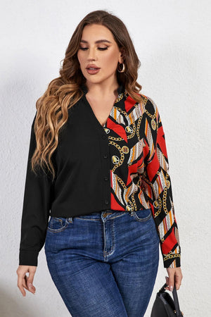 You Are Enough Plus Size Long Sleeve Shirt - MXSTUDIO.COM